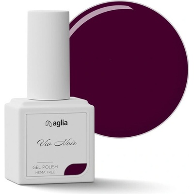 Aglia VIO NOIR barevný gel lak na nehty HEMA FREE - 8 ml