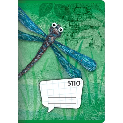 JUNIOR Sešit A5 čtverečkovaný 5110 – Zbozi.Blesk.cz