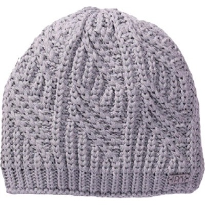 Pletex pletená čepice s fleecovou podšívkou L493 Světle šedá