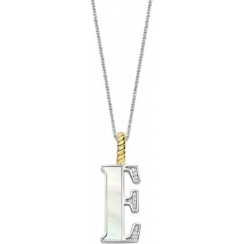 Ti Sento Сребърно колие с буква E Ti Sento 6840MW_E (6840MW_E)