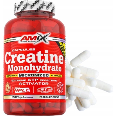 Amix Creatine Monohydrate 220 kapsúl