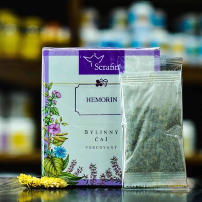 Serafin Hemoroid bylinný čaj porcovaný 15 x 2,5 g