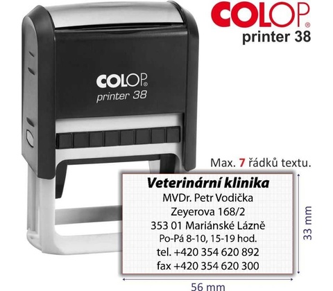 Colop Printer 38