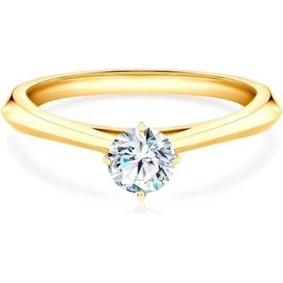 SAVICKI Годежен пръстен The Light: злато, лабораторен диамант