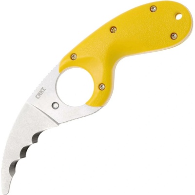 CRKT Bear Claw Yellow w/Veff Serrations cr-2511Y