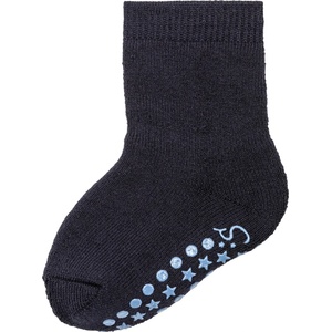 Sterntaler Детски пантофи Sterntaler Kids' ABS Plain Wool Socks Slippers - Marine - размер 31/32 (EU) (702-4225-0218)