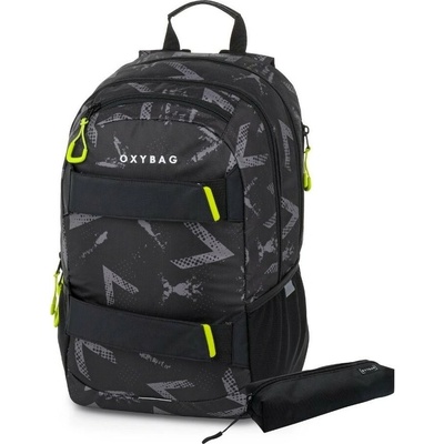 Oxybag Studentský batoh + etue OXY Sport Abstract