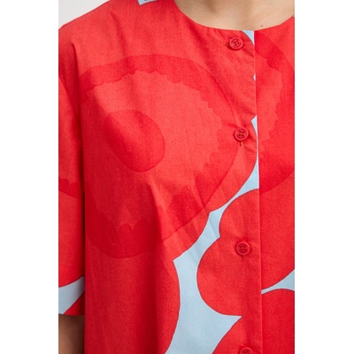 Marimekko рокля тип риза от памук (095217)