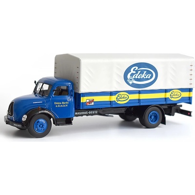 De Agostini Magirus Deutz S6500 Truck Edeka Telonato 1956 časopis s modelem 1:43