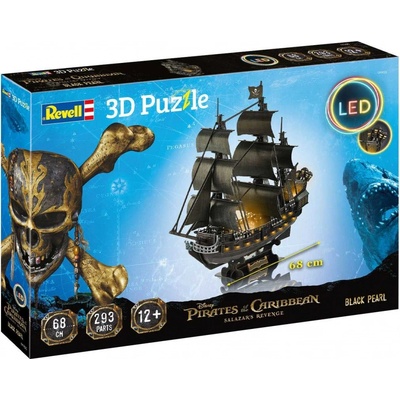 Revell 3D Puzzle Black Pearl LED 293 ks – Zboží Dáma