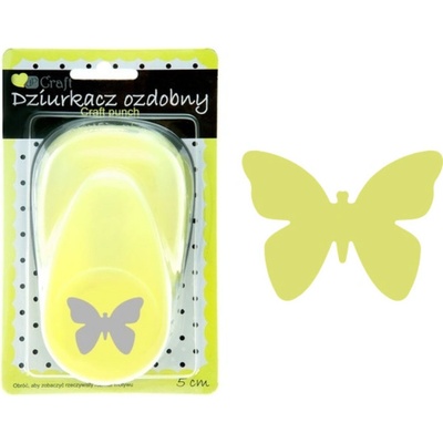 dpCraft Dekorační děrovačka 5 cm – motýl 3 (JCDZ-120-256)