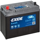 Autobaterie Exide Excell 12V 45Ah 300A EB457