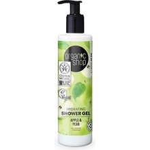 Organic shop Hydratační sprchový gel Jablko a hruška 280 ml