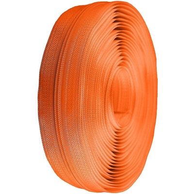 Prima-obchod Zip spirálový No 3 metráž, barva 158 oranžová