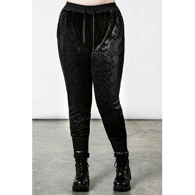 Killstar Mind Melt Velvet Joggers