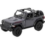 Kinsmart Метална количка Kinsmart - 2018 Jeep Wrangler Open Top, 1: 34, графит (52079)