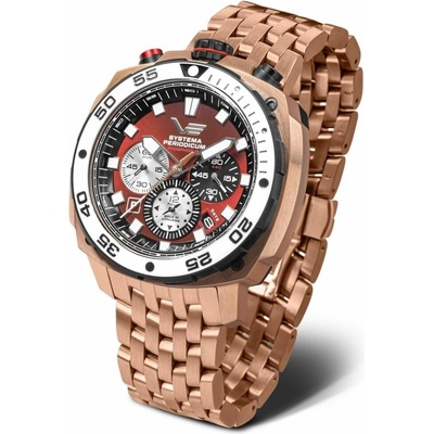 Vostok Europe VK67/650E724 oceľový náramok