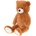 Mikro Plush Friends плюшено мече 80см тъмно кафяво (93953)