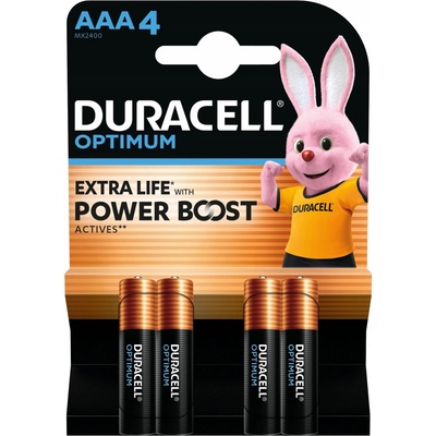 DURACELL Optimum AAA 4 ks 42391