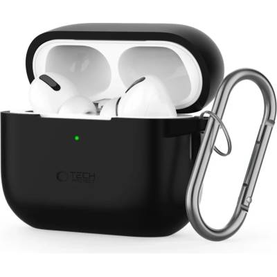 Tech-protect силиконов кукичка Apple AirPods Pro 1 / 2 черен (5906302313297)