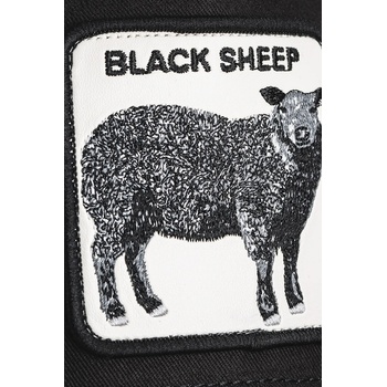 Goorin Bros Шапка с козирка и добавен памук Goorin Bros Black Sheep Trucker в черно 101-2457 (101.2457)