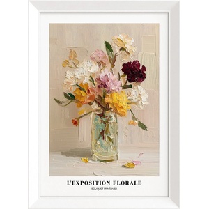 Styler Печатна картина с включена рамка 56x75 cm Sunny Bouquet - Styler (OB-15069)