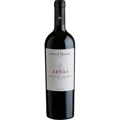 Castello Monaci Artas Primitivo Salento 16,5% 0,75 l (holá láhev)