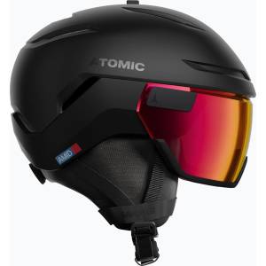 Atomic Скиорска каска Atomic Savor GT Amid Visor Photo black/red photo