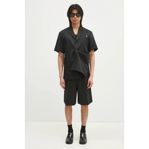 Helmut Lang Риза с вълна Modest Ss Sh. Tonal J (O10HM506)