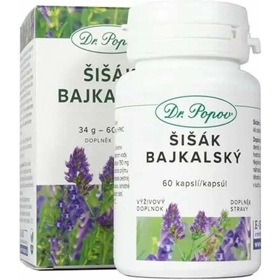 Dr. Popov Šišák bajkalský extrakt 60 kapsúl