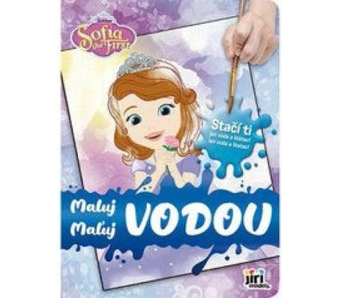 Maľuj vodou Sofia Prvá Disney