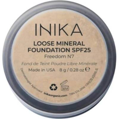 INIKA Organic Loose Mineral Powder sypký minerálny púder SPF25 Freedom 8 g