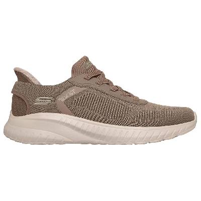 Маратонки Skechers Bobs Squad Chaos Solid Step trainers - Brown (Dark Taupe Knit)