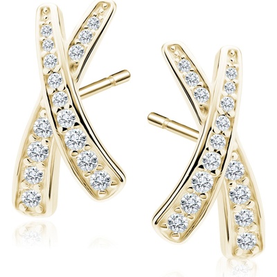 Olivie strieborné náušnice X GOLD 9424