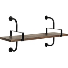 Gubi Police Démon Shelf 2, 95cm, 1 shelf, walnut