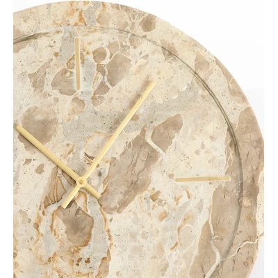 Light & Living часовник стенен от естествен камък 48 cm (7114627)
