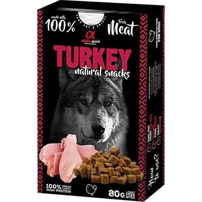 Alpha Spirit Dog Naturals morka 80 g