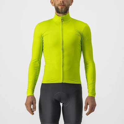 Castelli Pro Thermal Mid Long Sleeve Chartreuse