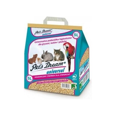 JRS Pet’s Dream Universal pellet drevené stelivo 5 l