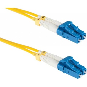 Conneu LC-LC дуплексна пач корда, сингълмод OS2, 2 мм. , жълта, Conneu (5.0 м) (CNFJ-LCLCOS2DYE2mm-5)