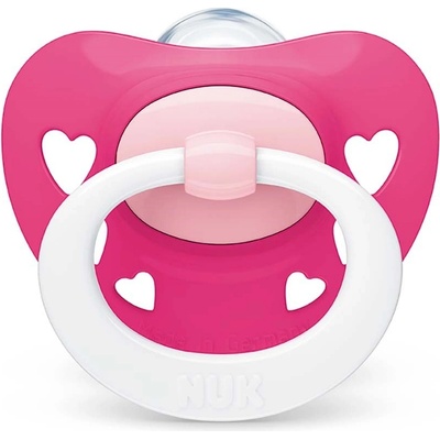 Nuk Classic Signature ružová heart