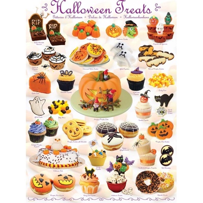 EuroGraphics Halloweenské sladkosti 1000 dílků