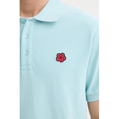 Kenzo Памучна тениска с яка Kenzo (FF65PO1534PU)