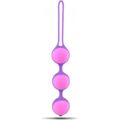 Toyz4Lovers Вагинални топчета от мед. силикон Bi-Balls Triple