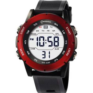 MINGRUI Дигитален часовник mingrui bf-41705 - Черен / Червен kp41705 Часовници