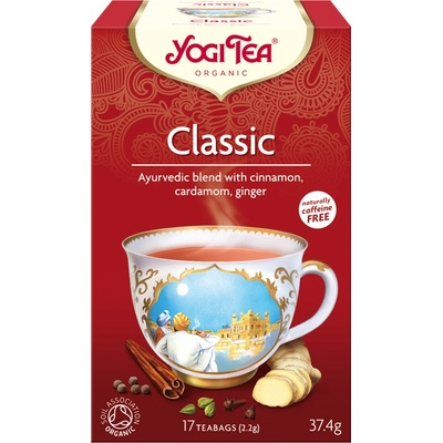 YOGI TEA Bio čaj Klasik 17 x 2,2 g