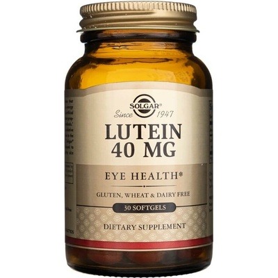 Solgar Lutein 40 mg 30 měkkých gelů