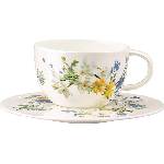 Rosenthal Чаша за чай Brillance Алпийска градина с чинийка 300 мл (10530 405108 14772 + 10530 405108 14676)