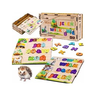 PuzzleOK Animal alphabet puzzle