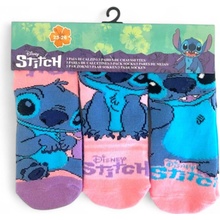 Lilo & Stitch Detské ponožky, 3 balenie Pink